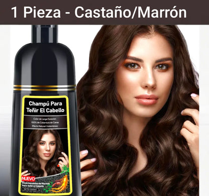Shampoo Instantáneo Cubre Canas 3 en 1 Natural® - Jengibre