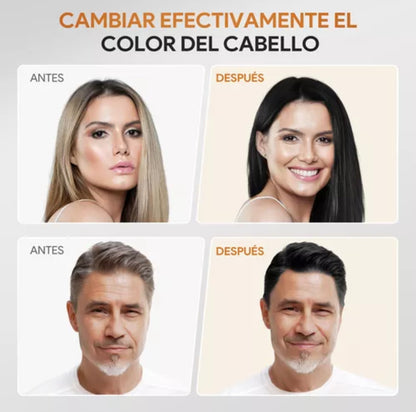 Shampoo Instantáneo Cubre Canas 3 en 1 Natural® - Jengibre